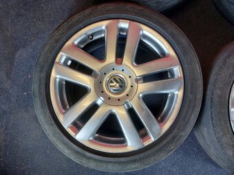 ALU disky VW 5x112 R17 s letními pneu 225/45 R17 - 3