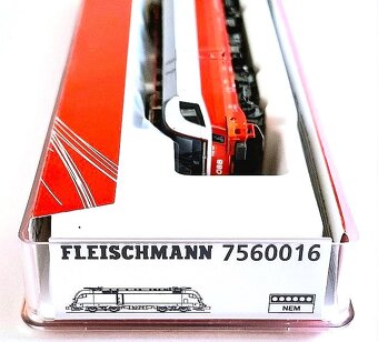 Vláčky N DCC El. loko Cityjet 1116 ÖBB FLEISCHMANN - NOVÁ - 3