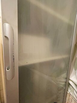 skříň IKEA PAX 50x35x201 dveře matné sklo/hliník - 3