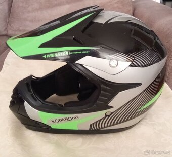 Motocross helma Zn . Predátor Leopard mx - 3
