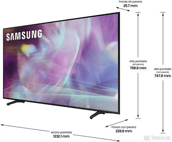 50" Samsung QLED QE50Q67A - 3