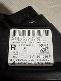 Fabia 3 Lift pravé světlo full led. - 3