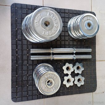 Sada nakládacích činek 2 x 10 kg - 3