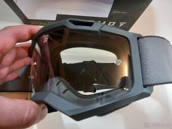 SHOT ASSAULT 2.0 ASTRO,motokrosové brýle,šedo-černé - 3