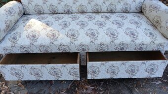 Starižitná vyřezávaná trojsedačka - 3