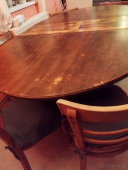 Rozkládací stůl Art Deco - 3