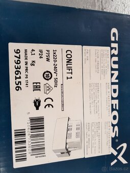 Nové čerpadlo kondenzátu Grundfos Conlift 1 – nepoužité - 3