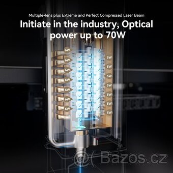 Laserová gravírka/laser Atomstack X70 Max 70W - 3