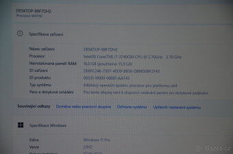 Dell Precision M4700 i7/16GB/SSD 256GB/záruka - 3
