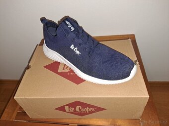 PÁNSKÉ BOTY LEE COOPER, TMAVĚ MODRÉ, VEL. 44 - 3