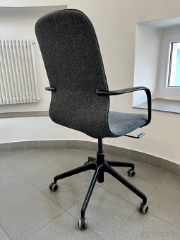 kancelářská židle IKEA Langfjall- šedočerná - 3