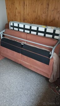 Rohová rozkládací sedačka na každodenní spaní - 3