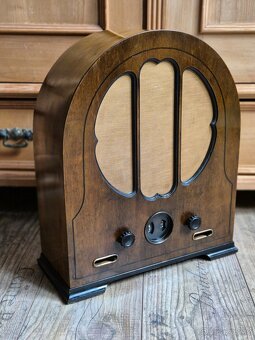 Starožitné rádio Telefunken 33WEa, rok 1930 - 3