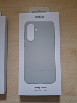Samsung A56 5G Clear + Silicone Case - 3