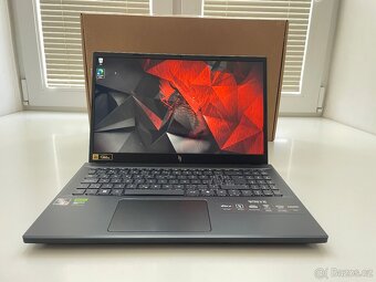 Nový herní notebook Acer Nitro V15- Ryzen5-7535HS-16RAM-RTX- - 3