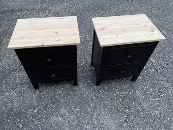 IKEA Hemnes komody se 2 zásuvkami - černohnědé - 3