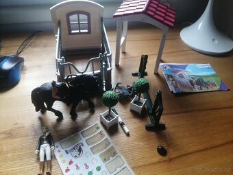Schleich set stál Tori Princess jezdkyně kloubová koně - 3