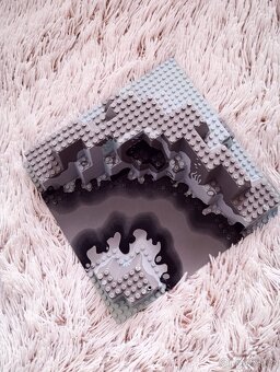 Lego KAŇON 3D deska baseplate tvarovaná 32×32 - 3