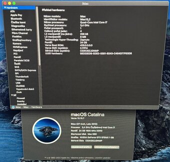 iMac 27" Late 2012 – 3,4 GHz Core i7 / 24GB RAM / 1TB SSD - 3