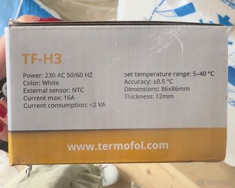 Manuální termostat Termofol TF-H3 - 3