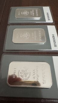 Investiční stříbro,slitek,mince - 3