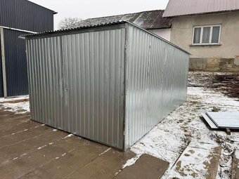 Plechová garáž 3x5m - 3