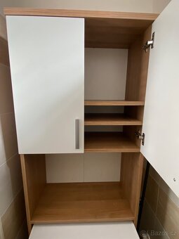 Skříňka nad pračku s poličkou - 3