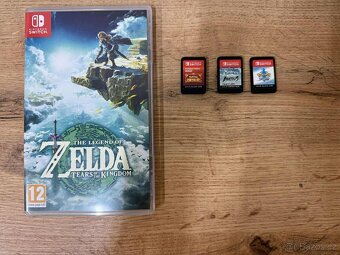 Nintendo Switch OLED model v záruce do 30.7. 2027 +4x HRA - 3