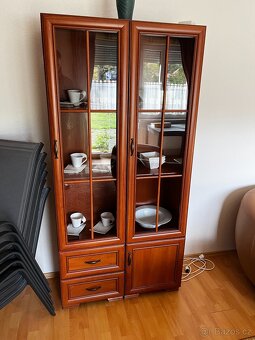 Krásný set vitrín antik - 3