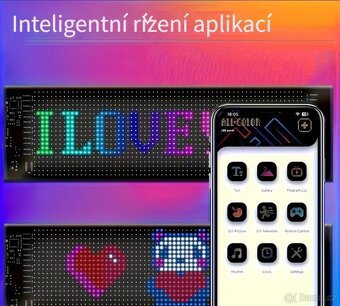 2x LED PANEL na sklo (Oči, Text atd) - 3