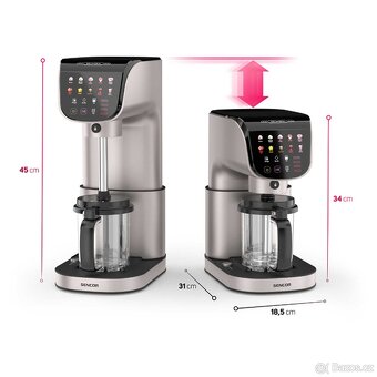 Zmrzlinovač Sencor SIC 5050WS (nový) - 3