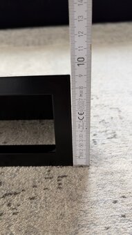 Krbová mřížka LUFT 90X600 černá - 3