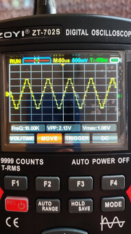 Osciloskop/multimetr ZOYI ZT-702S 5MHz 48MS/s 2in1 - 3