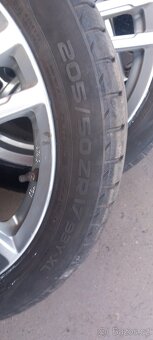 Alu kola 5x112 Nokian 205/50/17 5mm - 3