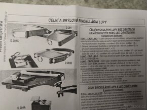 Nové vyklápěcí zvětšovací brýle, zvětšení 1,8; 2,3; 3,7 a 4, - 3
