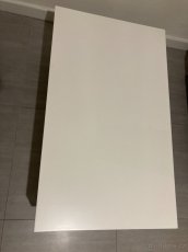Techo konferenční stolek bílý 100x60 cm - 3