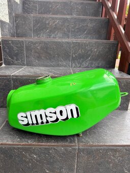 Simson s51 originální set nádrž + kastlíky - 3