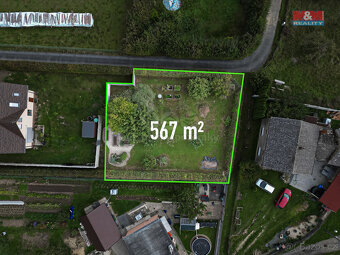 Prodej pozemku k bydlení, 567 m², Bílá Lhota - 3