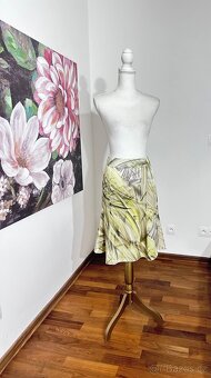 Hedvábná sukně Armani Collezioni - 3