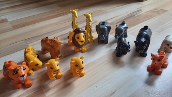 Lego duplo zvířátka - 32 ks + auto a rýč - 3
