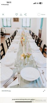 Svatební výzdoba - svíčky pastelové - 3