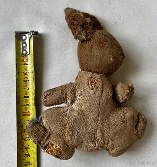 Velmi stará hračka zajíček - 3