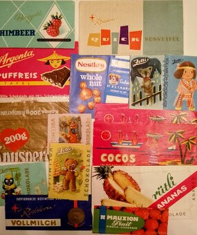 SBĚRATELSKÁ SBÍRKA OBALŮ OD ČOKOLÁDY r. 1966-1975 - 3