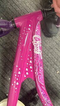 Dětské dívčí kolo GHOST Powerkid 16 Pink/Violet + helma - 3