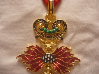 RU Rytířský řád zlatého rouna vyznamenání Rakousko FJI - 3