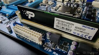 Gigabyte GA-B75-D3V + Intel i5-3330 + chladič + Patriot DDR3 - 3