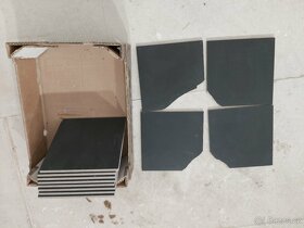 Zbytky obkladů, dlažba a profily - retro - 3