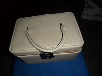 kosmetická kabela, kabelka retro, psaníčko, štucel - 3