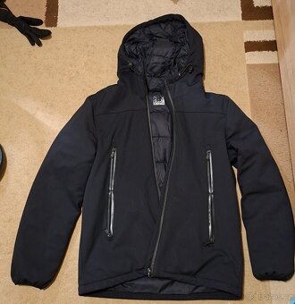 Teplá černá bunda - 3