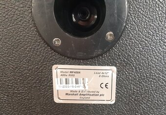 Marshall MF400 Mode Four kytarový reprobox - 3